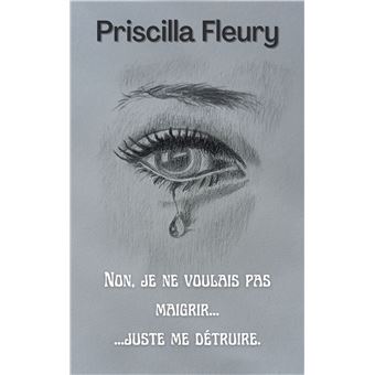 Non, je ne voulais pas maigrir... juste me détruire...