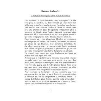 Tout ce que votre boulangère vous cache...