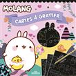 Molang - Cartes à gratter Cupcakes