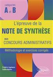 L'épreuve de la note de synthèse aux concours administratifs