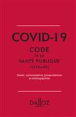 Covid-19 - Extrait du Code de la santé publique