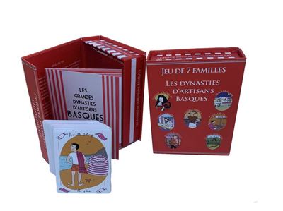 Livre et jeu les artisans basques