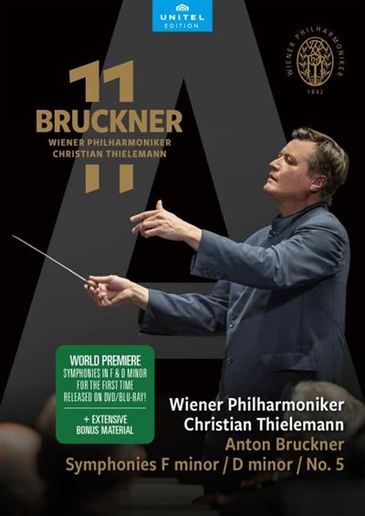 Symphonies en Fa mineur, Ré mineur et Numéro 5 DVD