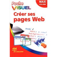 Poche Visuel Créer ses pages Web, Maxi volume