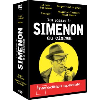 Coffret Georges Simenon 4 Films Edition spéciale Fnac DVD