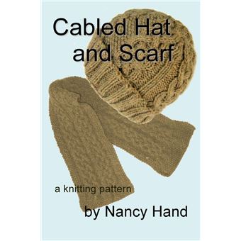 Cabled Hat and Scarf - 1