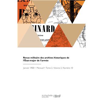 Revue militaire des archives historiques de l'État-major de l'armée