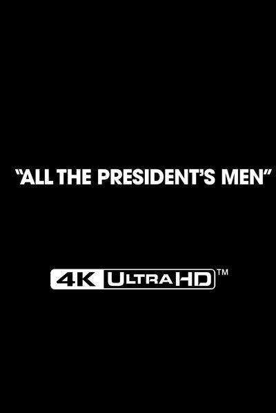 Les Hommes du président en 4K, Blu-ray et DVD