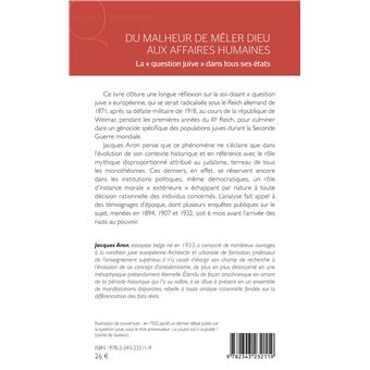 Du malheur de mêler Dieu aux affaires humaines