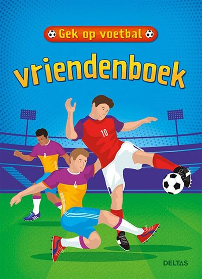 Gek op voetbal vriendenboek