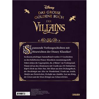 DISNEY : DAS GROSSE FOLDENE BUCH DER VILLAINS