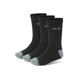 oakley performance socks black