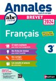 Annales Brevet Français 2024 - Corrigé