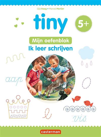 Tiny Oefenblok - Ik leer schrijven 5+