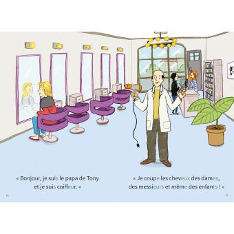 Premières lectures autonomes Montessori Niveau 3 - Les métiers des parents