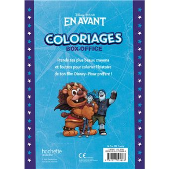 EN AVANT - Box-office coloriages - Disney Pixar