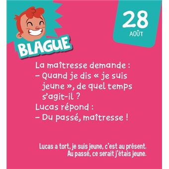 Les incollables - Mini calendrier - Toute mon année de CE2