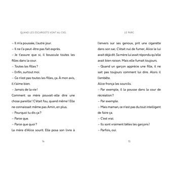 Quand les escargots vont au ciel