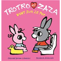 Trotro et Zaza vont sur le pot