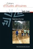 Cahiers d'études africaines, n° 245-246 - Salariats d'en bas