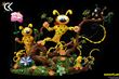 Figurine en résine Famille Marsupilami