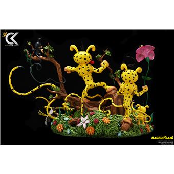 Figurine en résine Famille Marsupilami