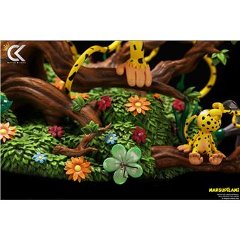 Figurine en résine Famille Marsupilami