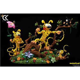 Figurine en résine Famille Marsupilami
