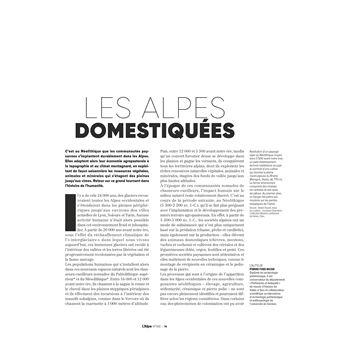 L'Alpe 100 - Alpins : 7000 ans d'histoires