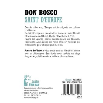 Don Bosco - Saint d'Europe - L5061