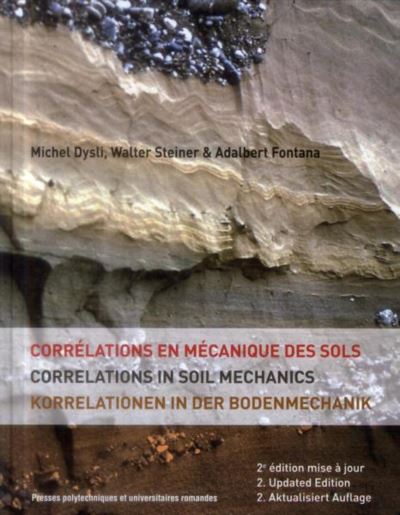 Corrélations en mécanique des sols - Michel Dysli - broché