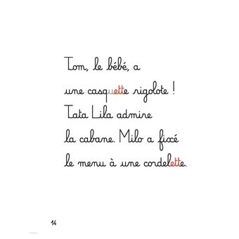 Mes premières lectures Montessori - A table