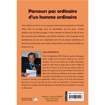 Parcours pas ordinaire d’un homme ordinaire