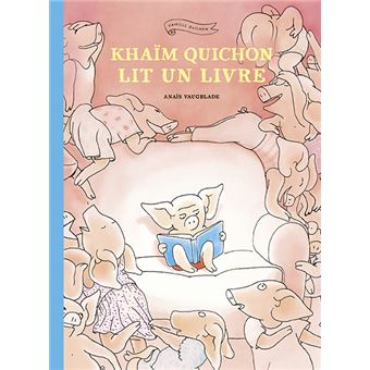 Khaïm Quichon lit un livre