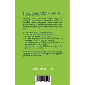 L'effet cumulé (Résumé et analyse de Darren Hardy)