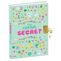 Mon carnet secret - Sorcières - Journal intime avec cadenas à compléter