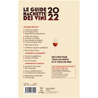 Guide Hachette des Vins 2022