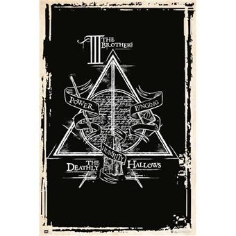 Poster Harry Potter Deathly Hallows Symbol