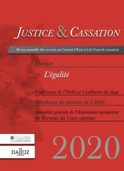 Justice & cassation 2020
