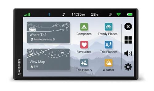 Garmin CamperVan - Navigateur GPS/Galileo - automobile 6.95 grand écran