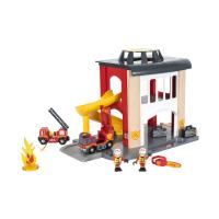 Hape Caserne de pompier de grande ville bois E3023