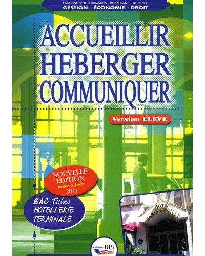 Accueillir, héberger, communiquer Term