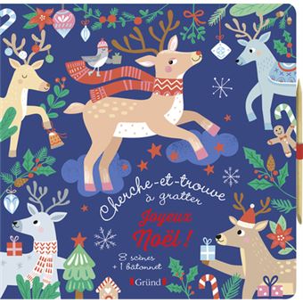 Cherche-et-trouve à gratter - Joyeux Noël !