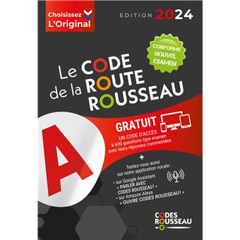 Code Rousseau de la route B 2024