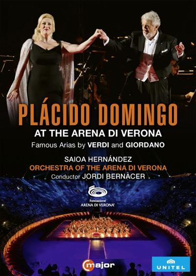Placido Domingo aux Arènes de Vérone Airs d'opéras de Verdi et Giordano DVD