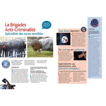 Police, Les Métiers en BD