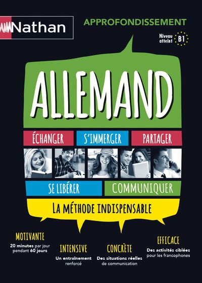 ALLEMAND APPROFONDISSEMENT LA METHODE INDISPENSABLE NIV.B1