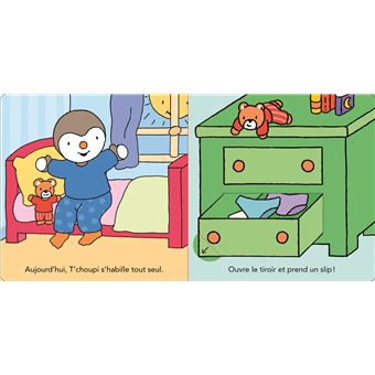 T'choupi s'habille comme un grand