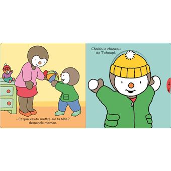 T'choupi s'habille comme un grand