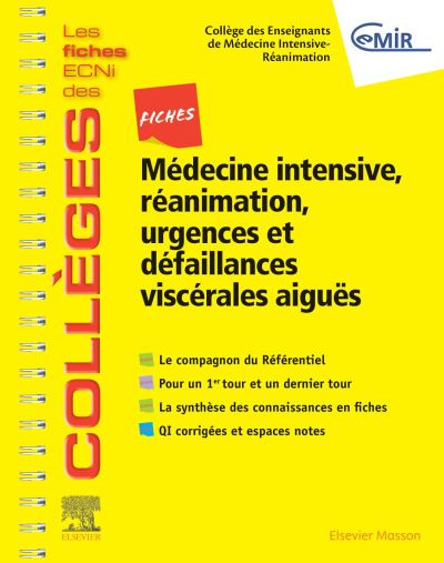 Fiches medecine intensive reamination urgences et defaillanc
